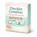 Checklist Completa per Organizzare la Festa + Controllo del Budget