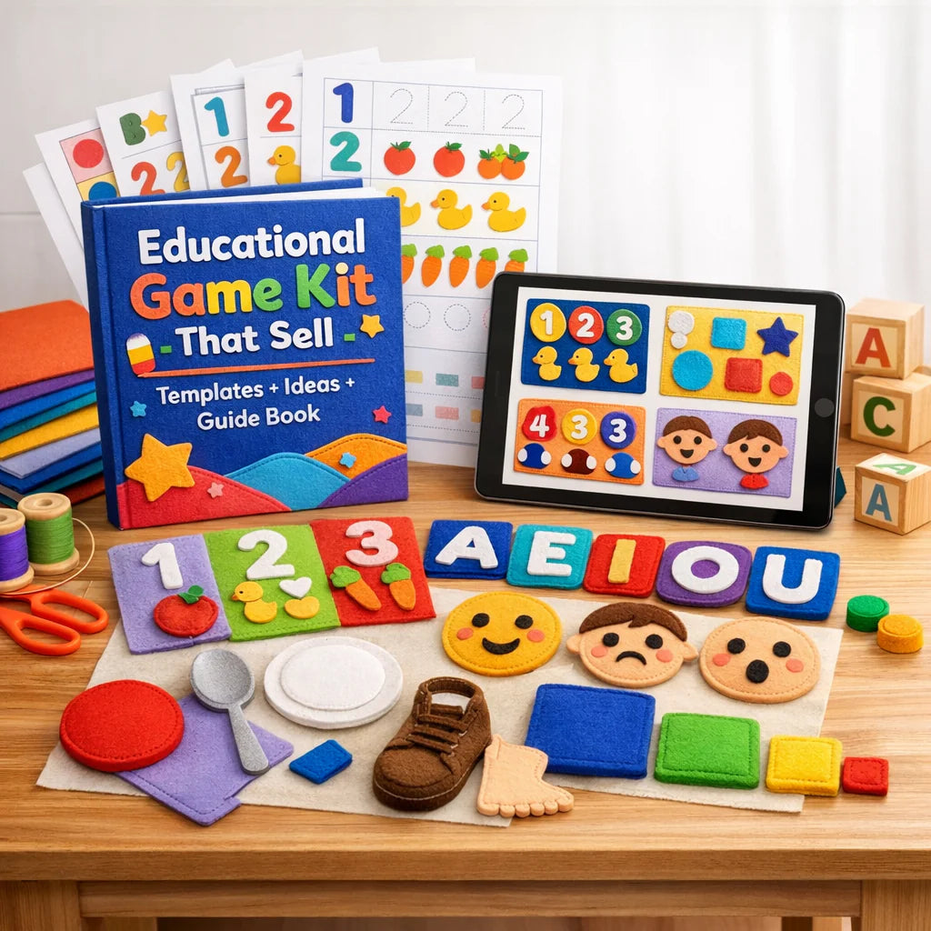 Kit di Giochi Educativi in Feltro più Venduti