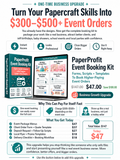 PaperProfit Event Booking Kit