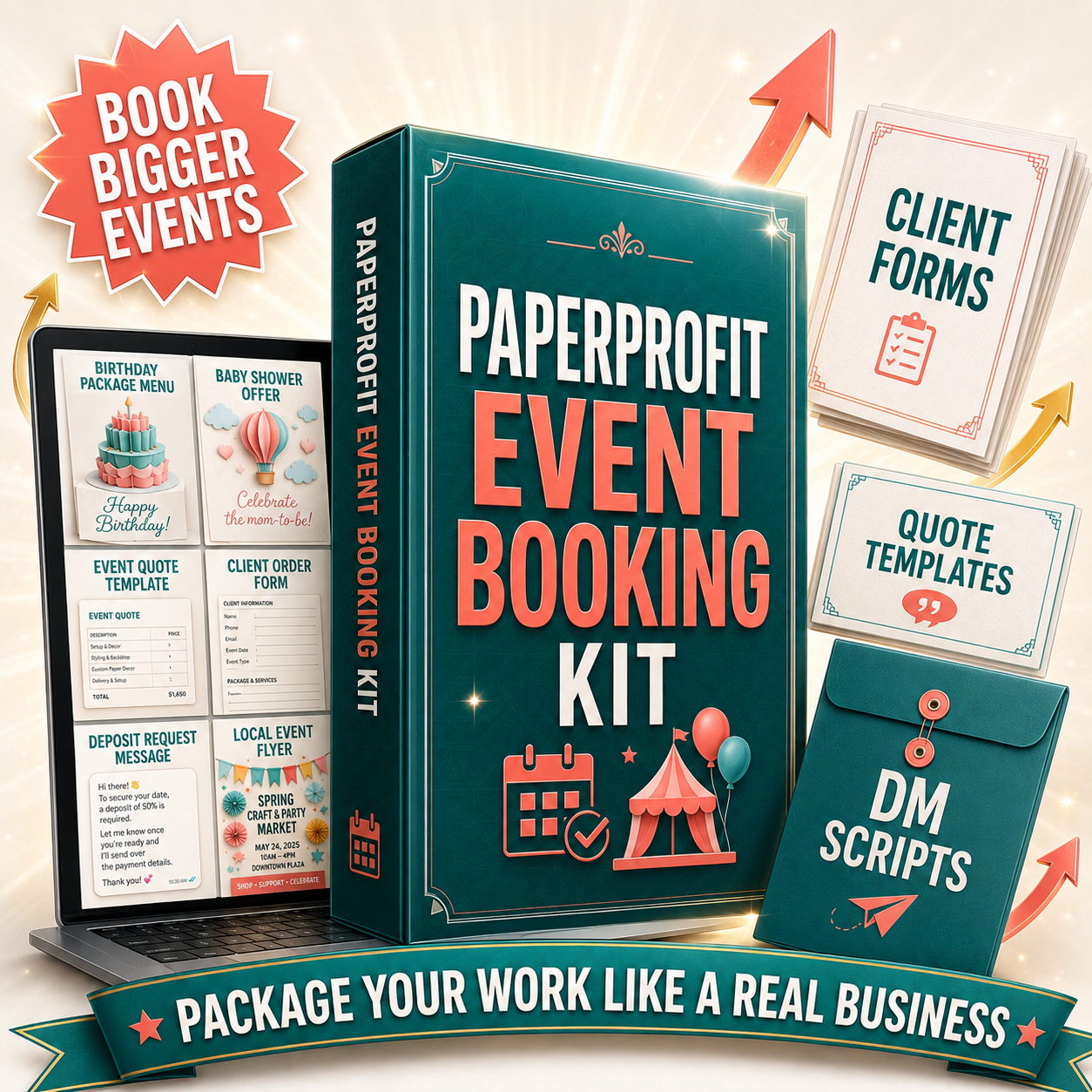 PaperProfit Event Booking Kit
